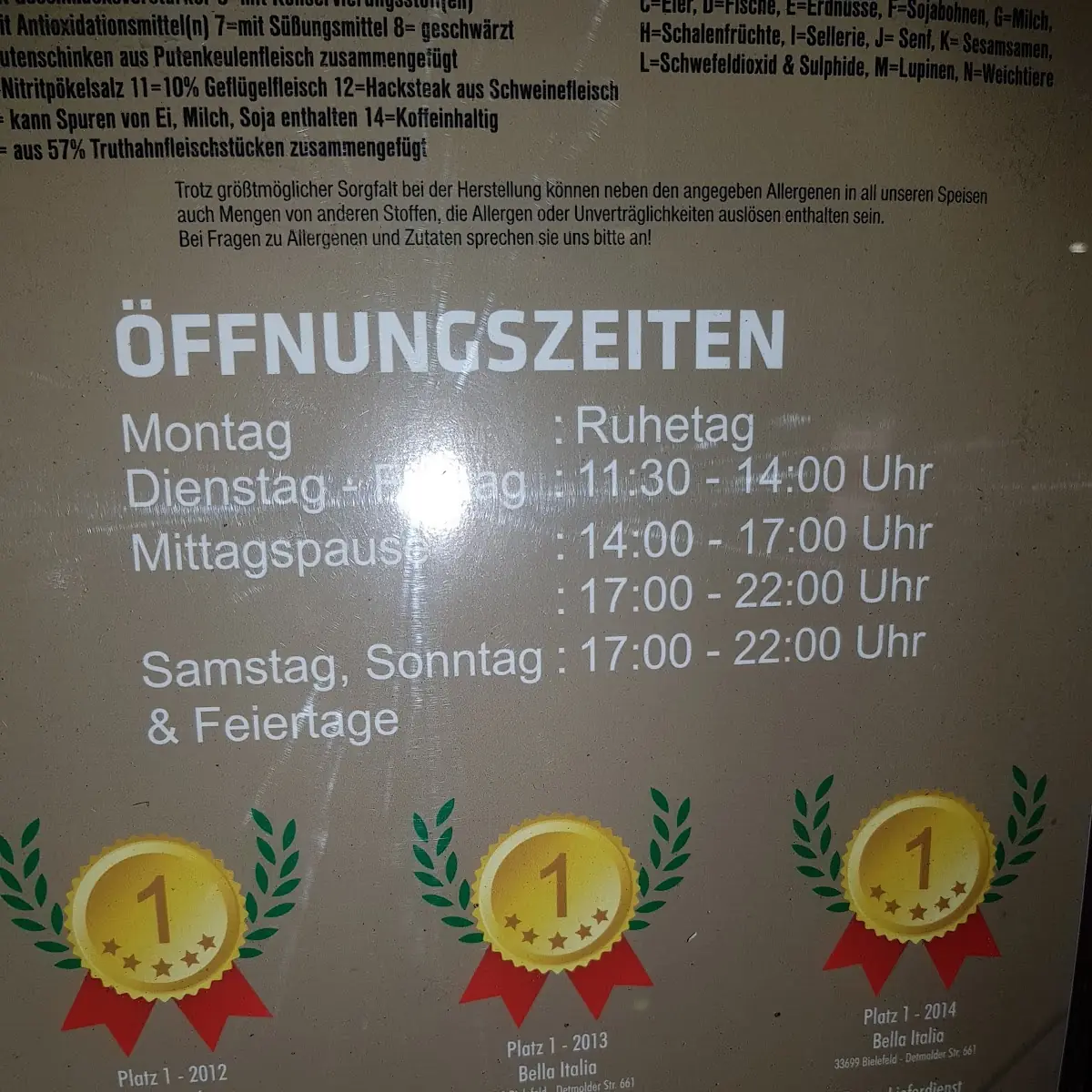Speisekarte photo 2