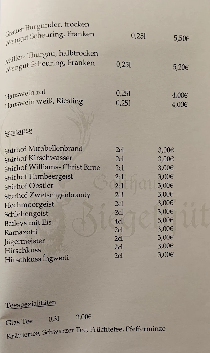 Speisekarte photo 2