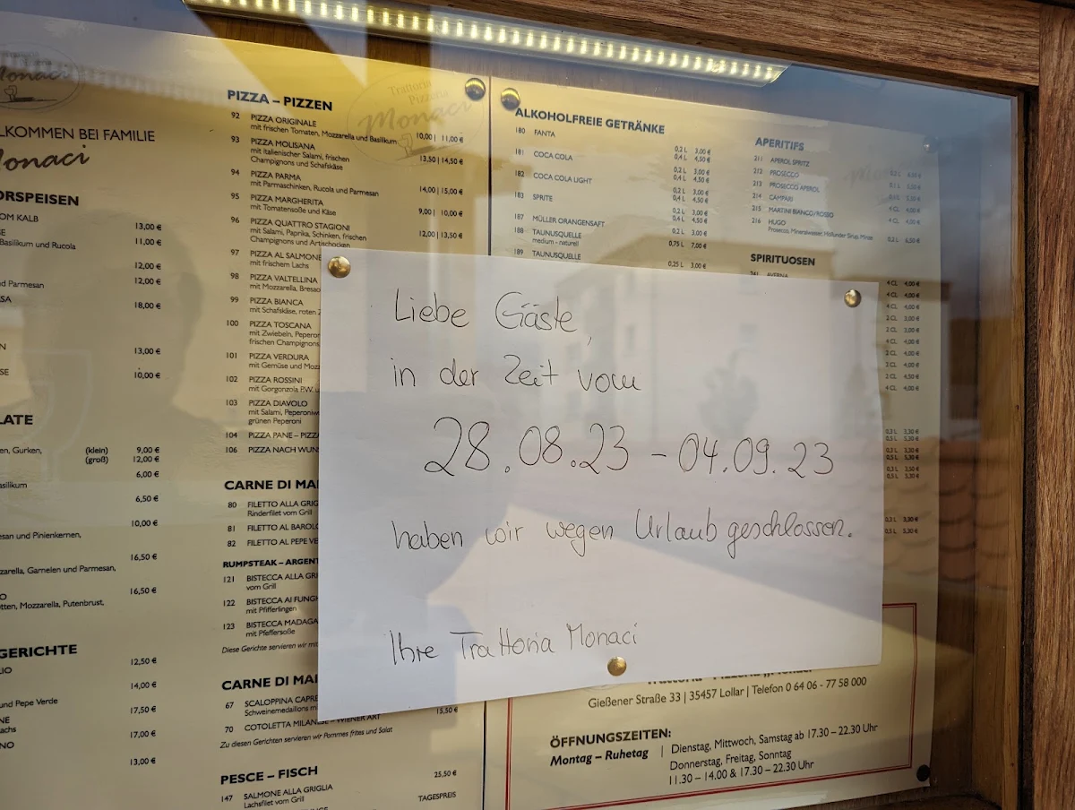 Speisekarte photo 1