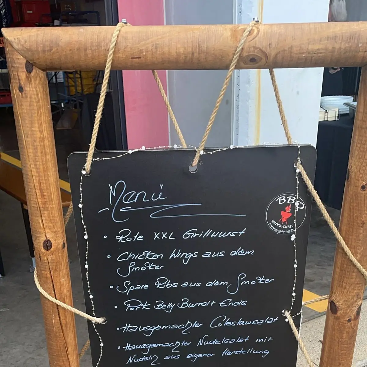 Speisekarte, BBQmadebychris