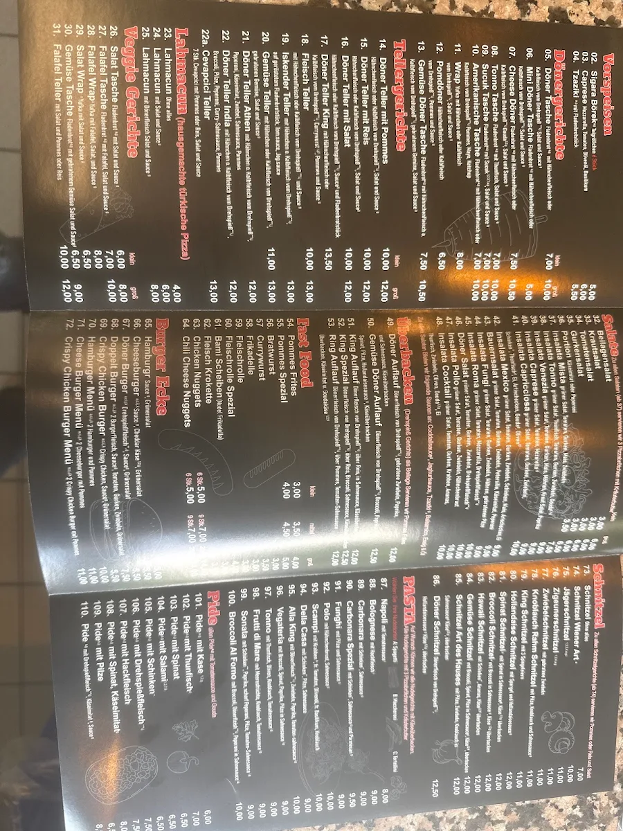 Speisekarte photo 3