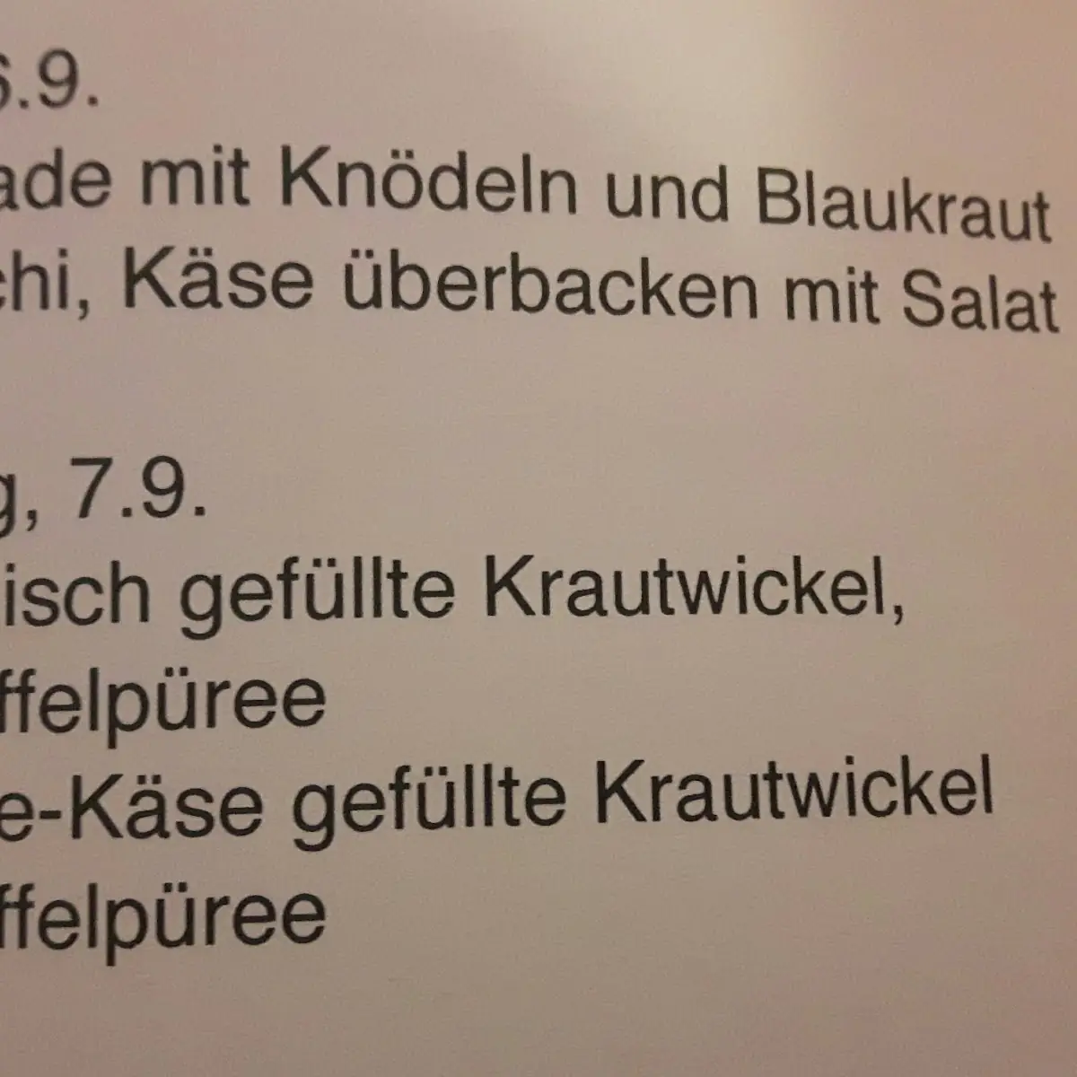 Speisekarte photo 7