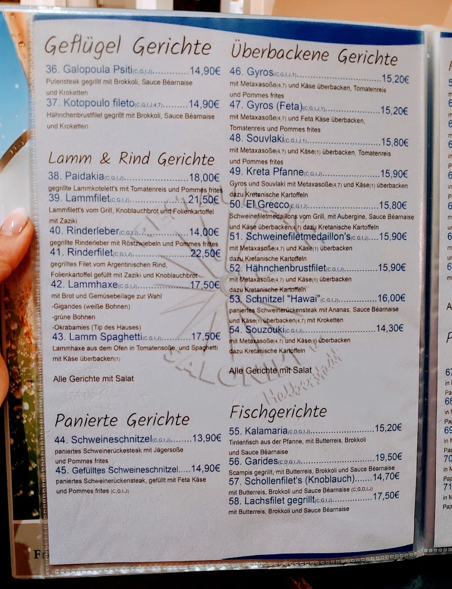 Speisekarte photo 2