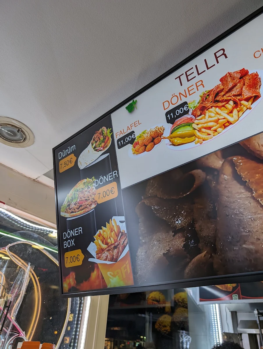 Speisekarte, Safi Food