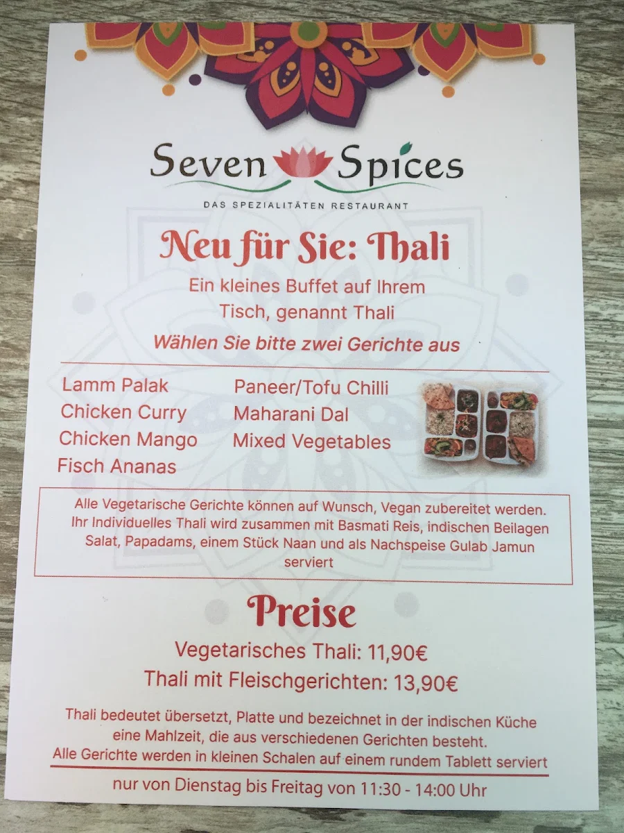 Speisekarte photo 2