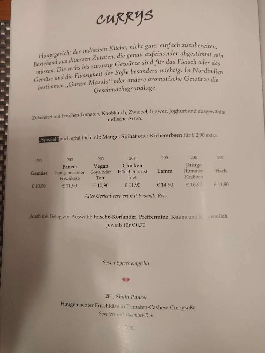 Speisekarte photo 3