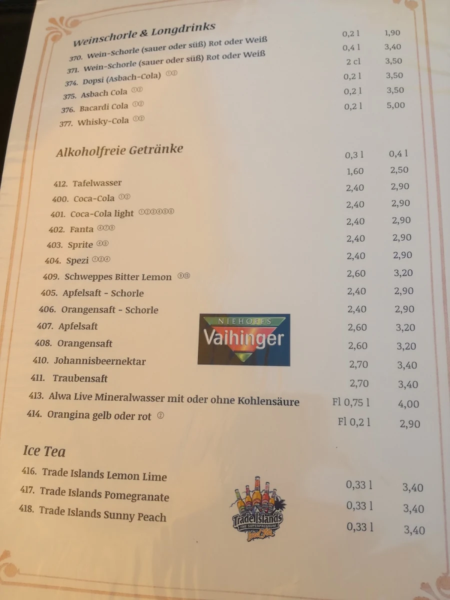 Speisekarte photo 1
