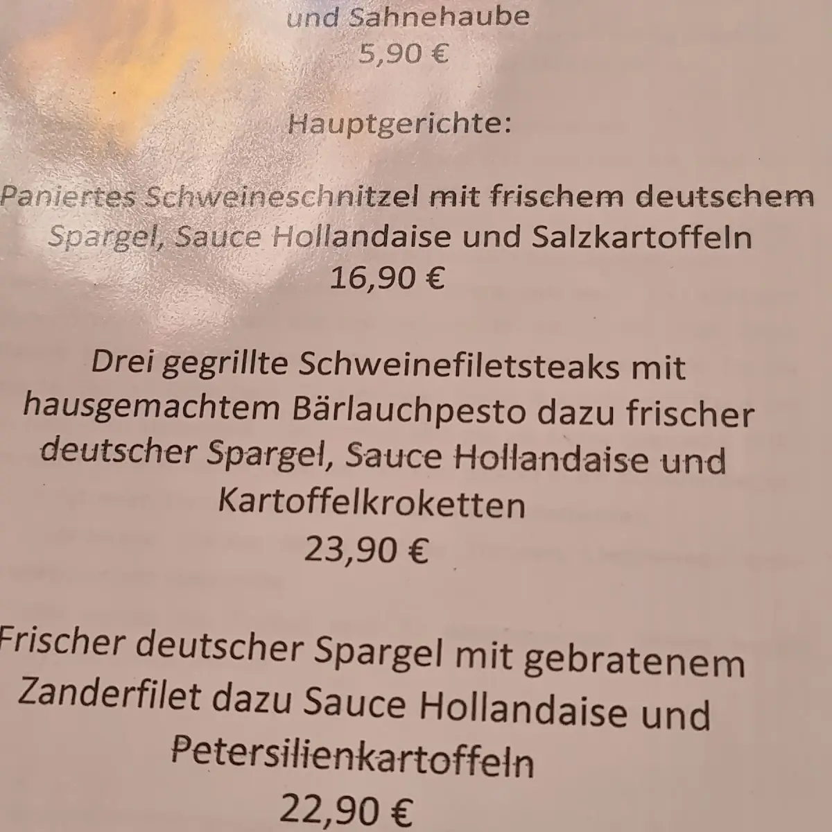 Speisekarte photo 10