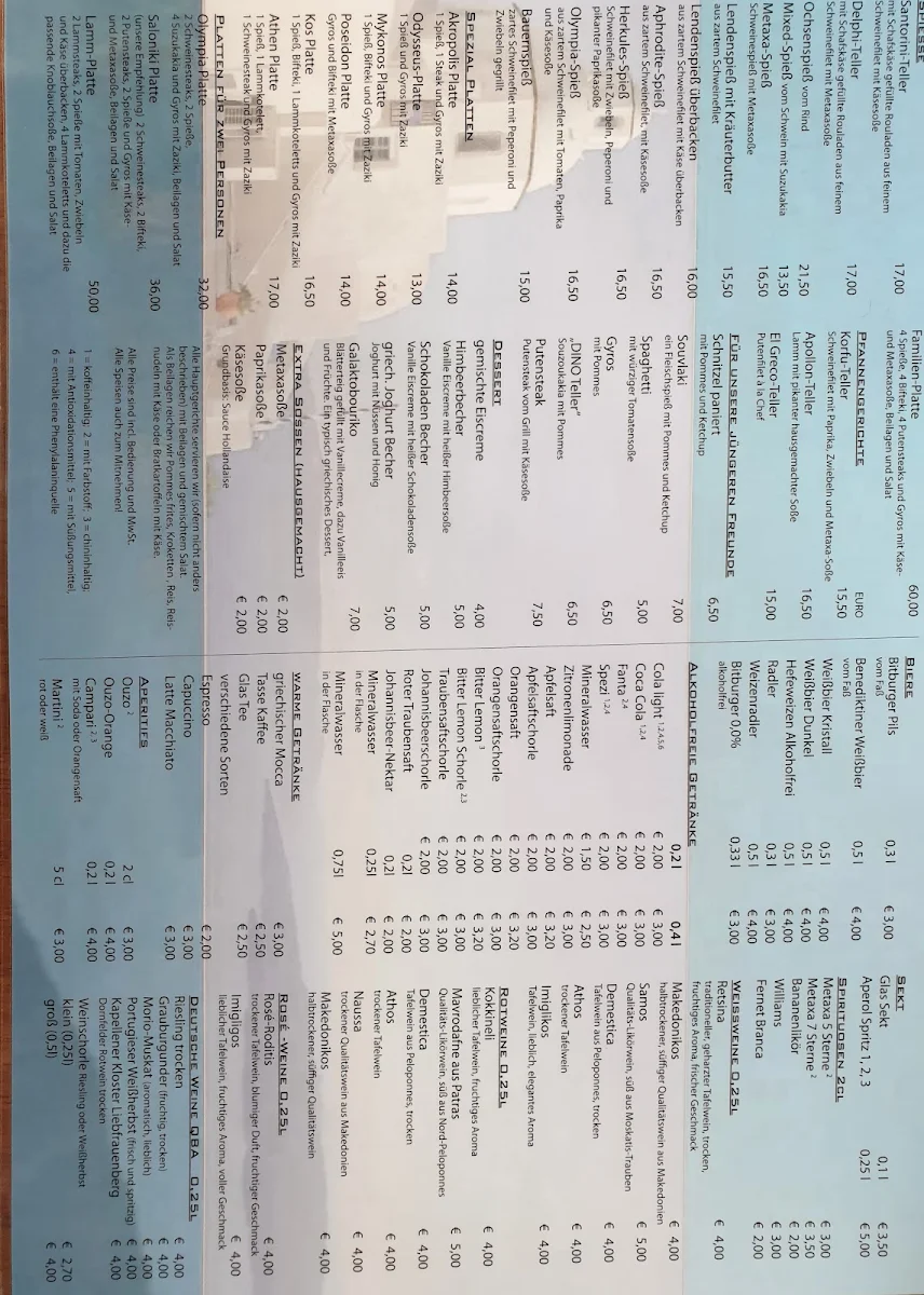 Speisekarte photo 9