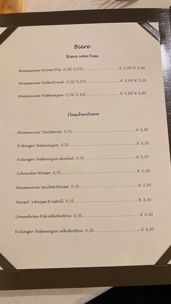 Speisekarte photo 1