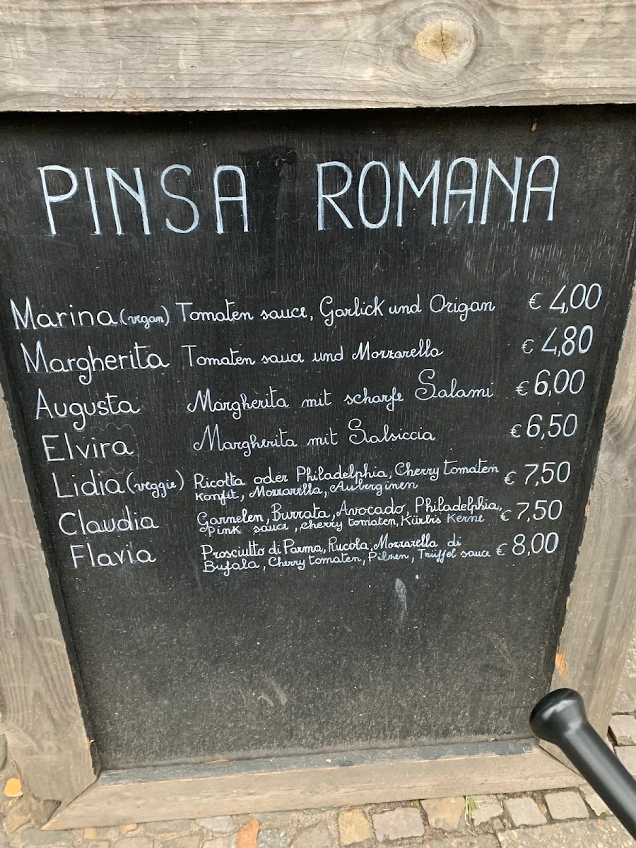 Speisekarte, Ripieno