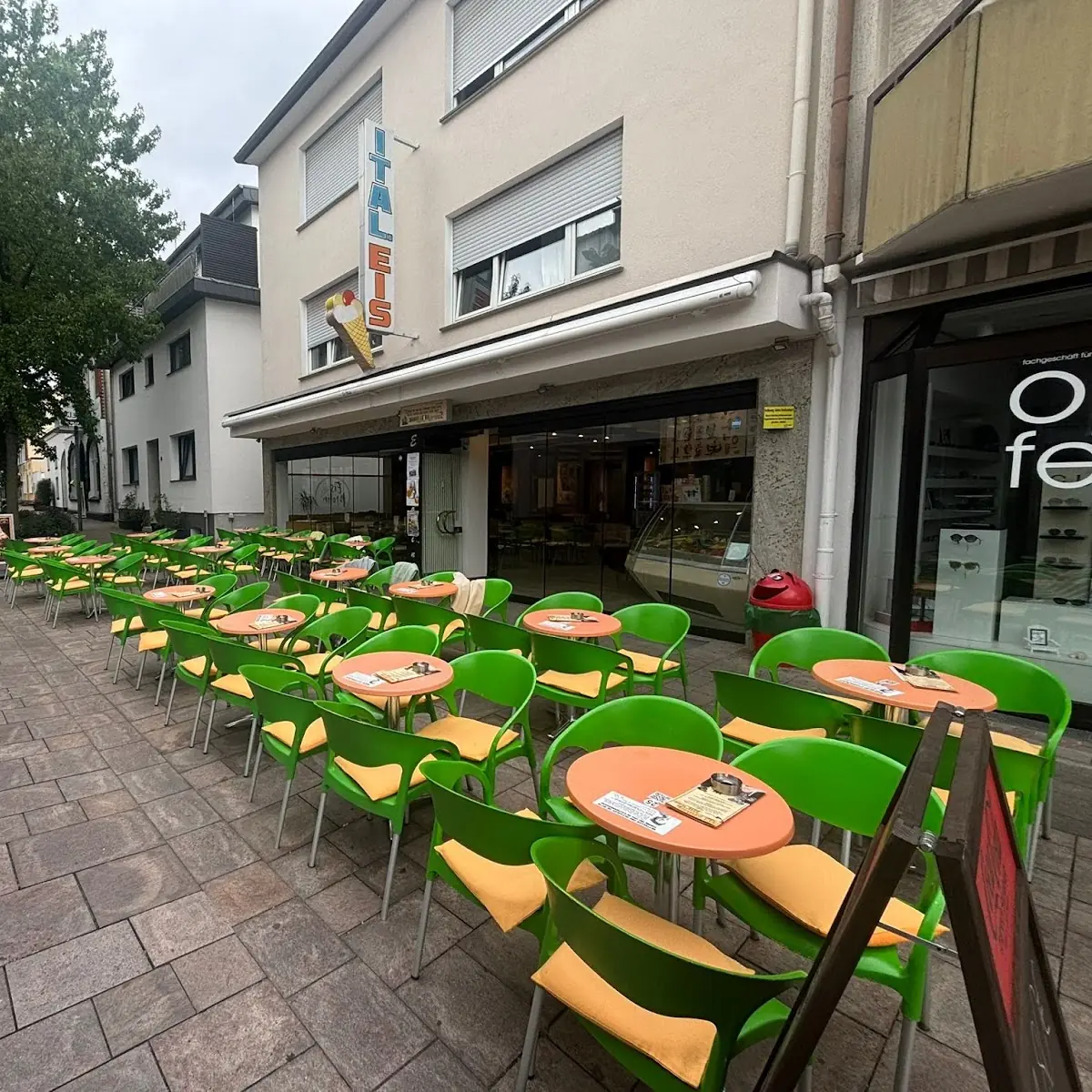 Atmosphäre, Eis Molin seit 1954 | Bad Lippspringe | Café | Frühstück