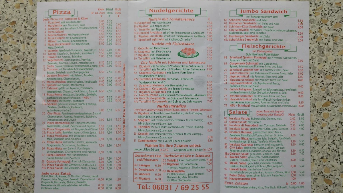 Speisekarte photo 1