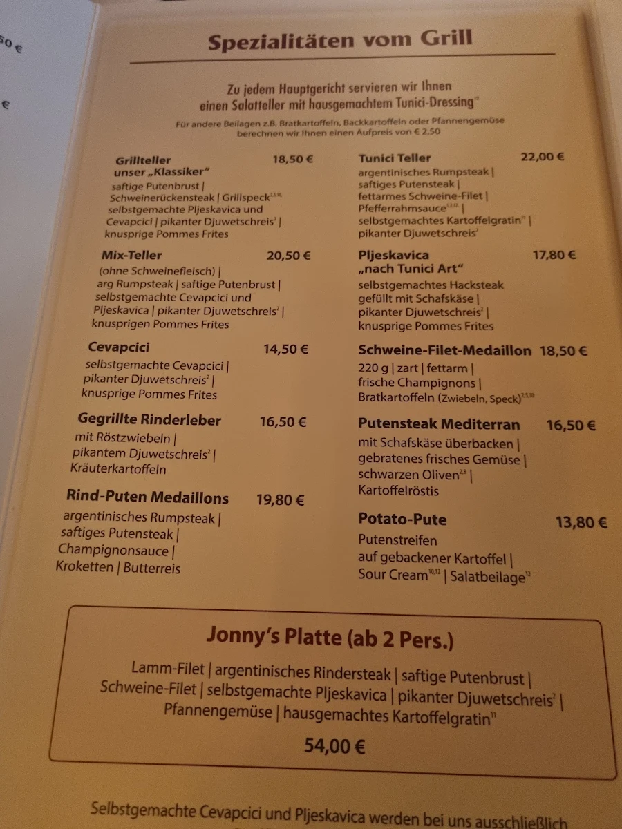 Speisekarte photo 4