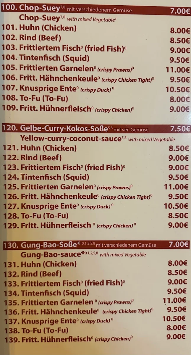 Speisekarte photo 3