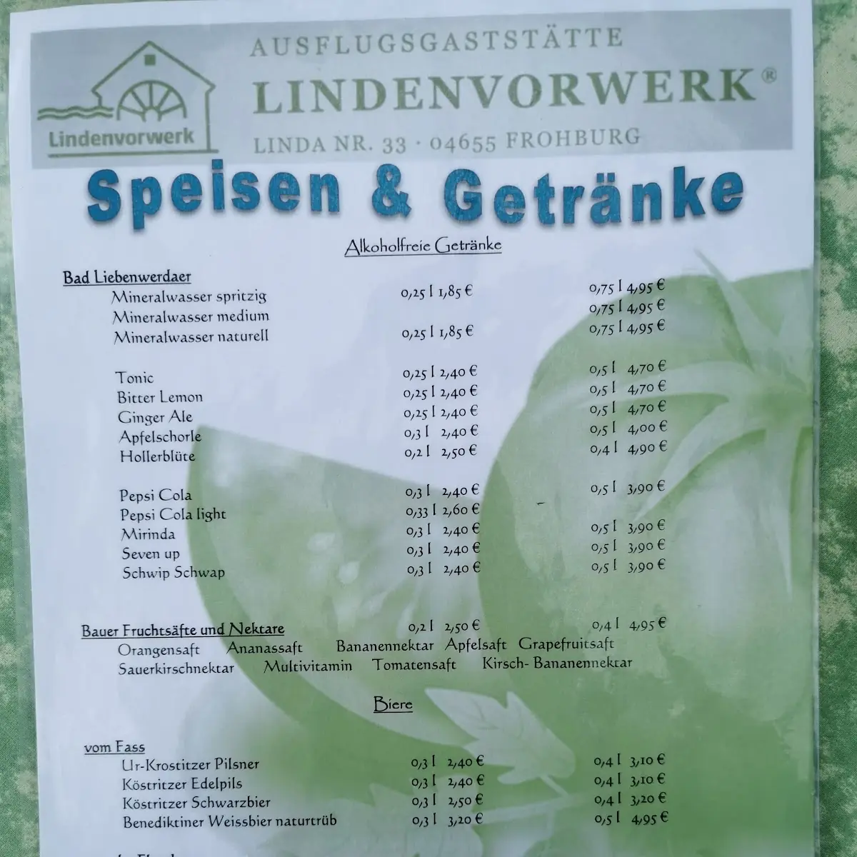 Speisekarte photo 10