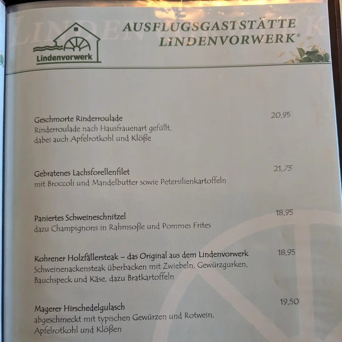 Speisekarte photo 3