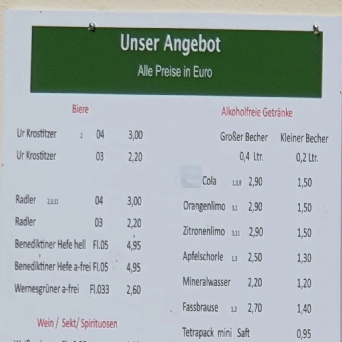Speisekarte photo 4