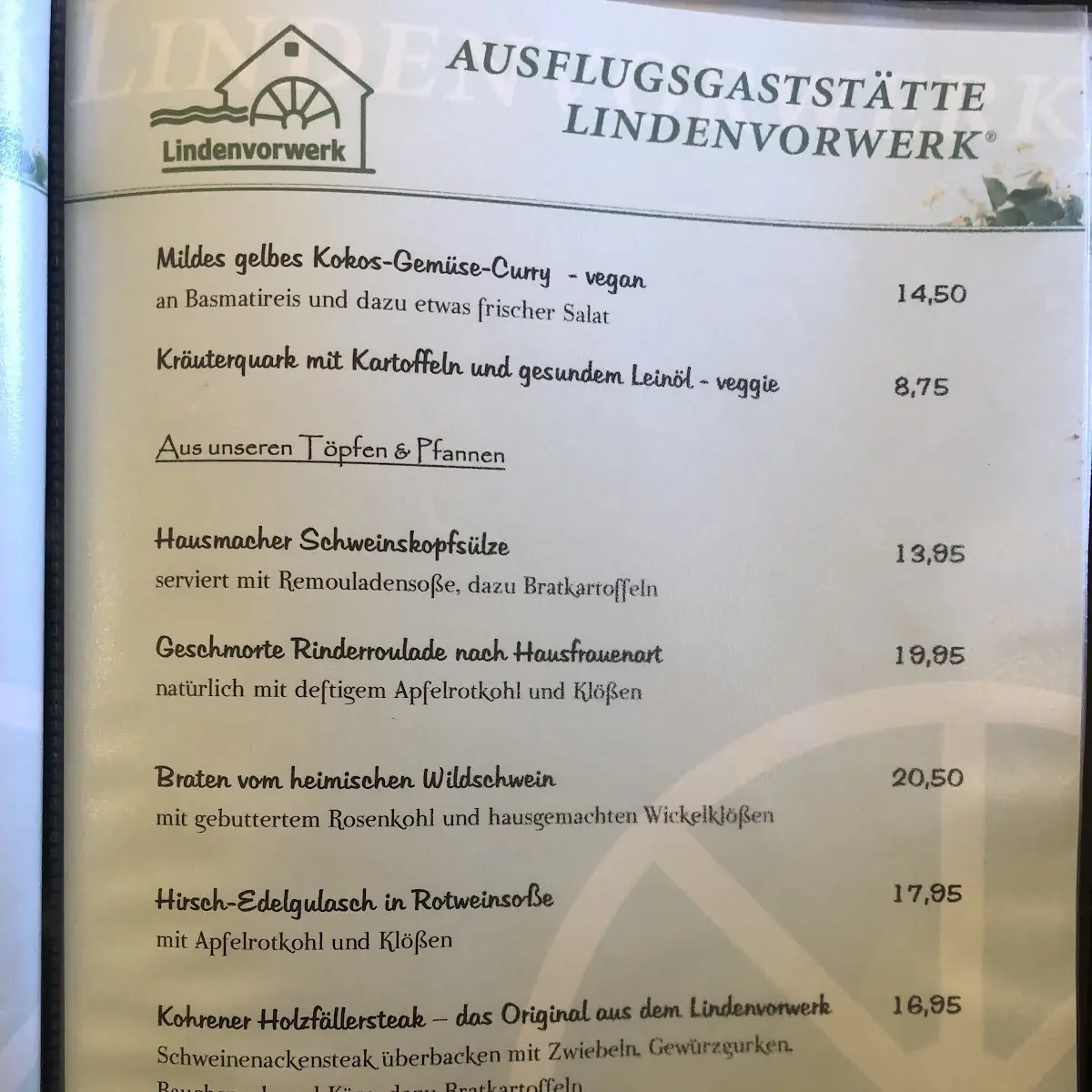 Speisekarte photo 6