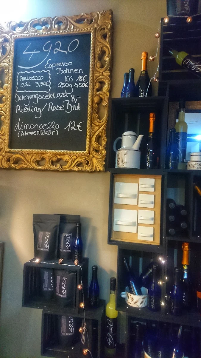 Speisekarte, Eiscafé Venezia
