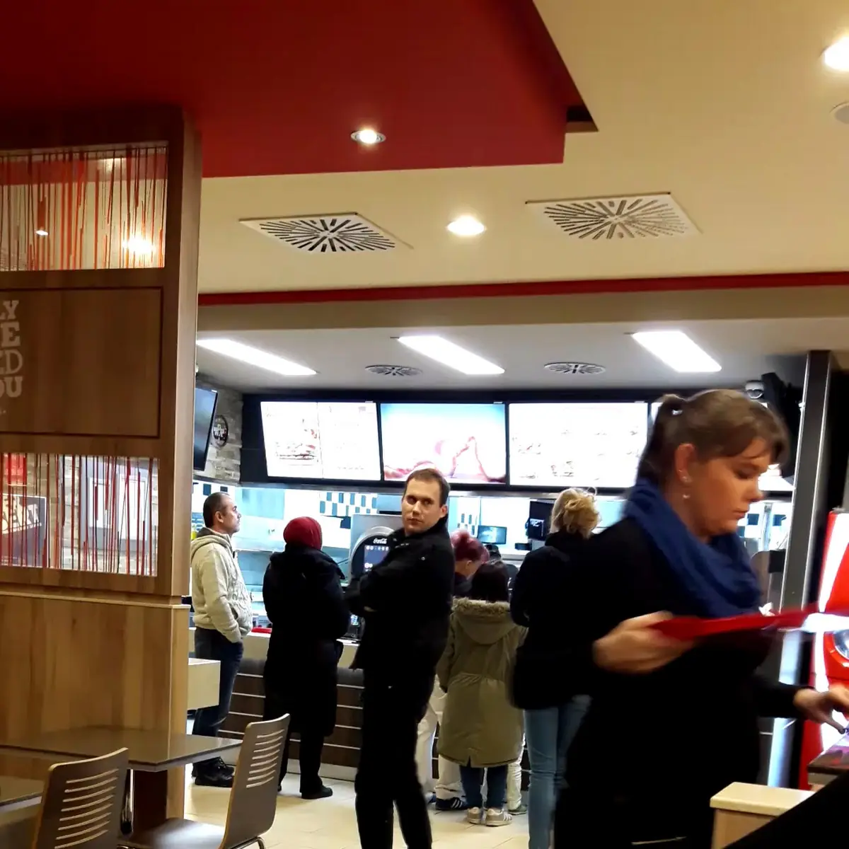 Atmosphäre, Burger King Kamen