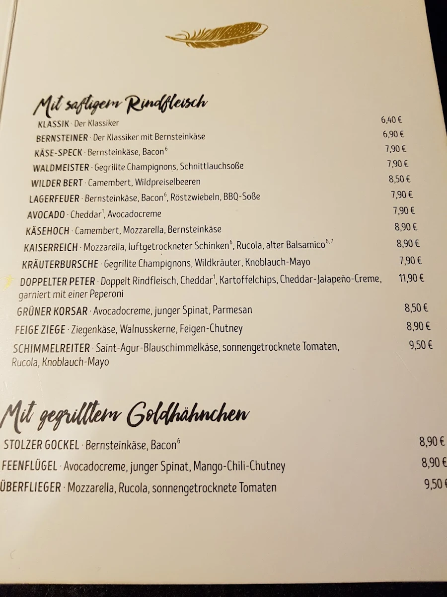 Speisekarte photo 8