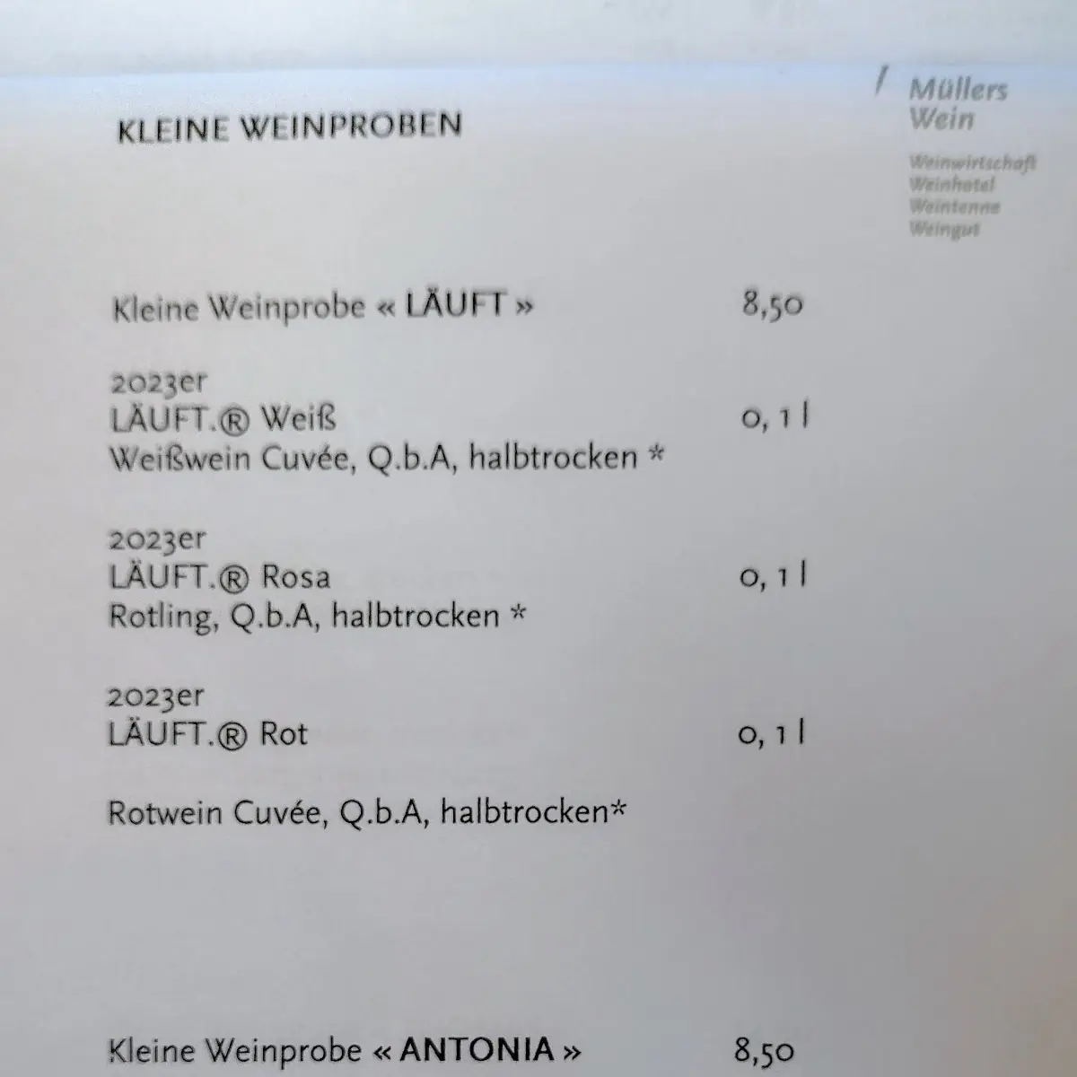 Speisekarte photo 4