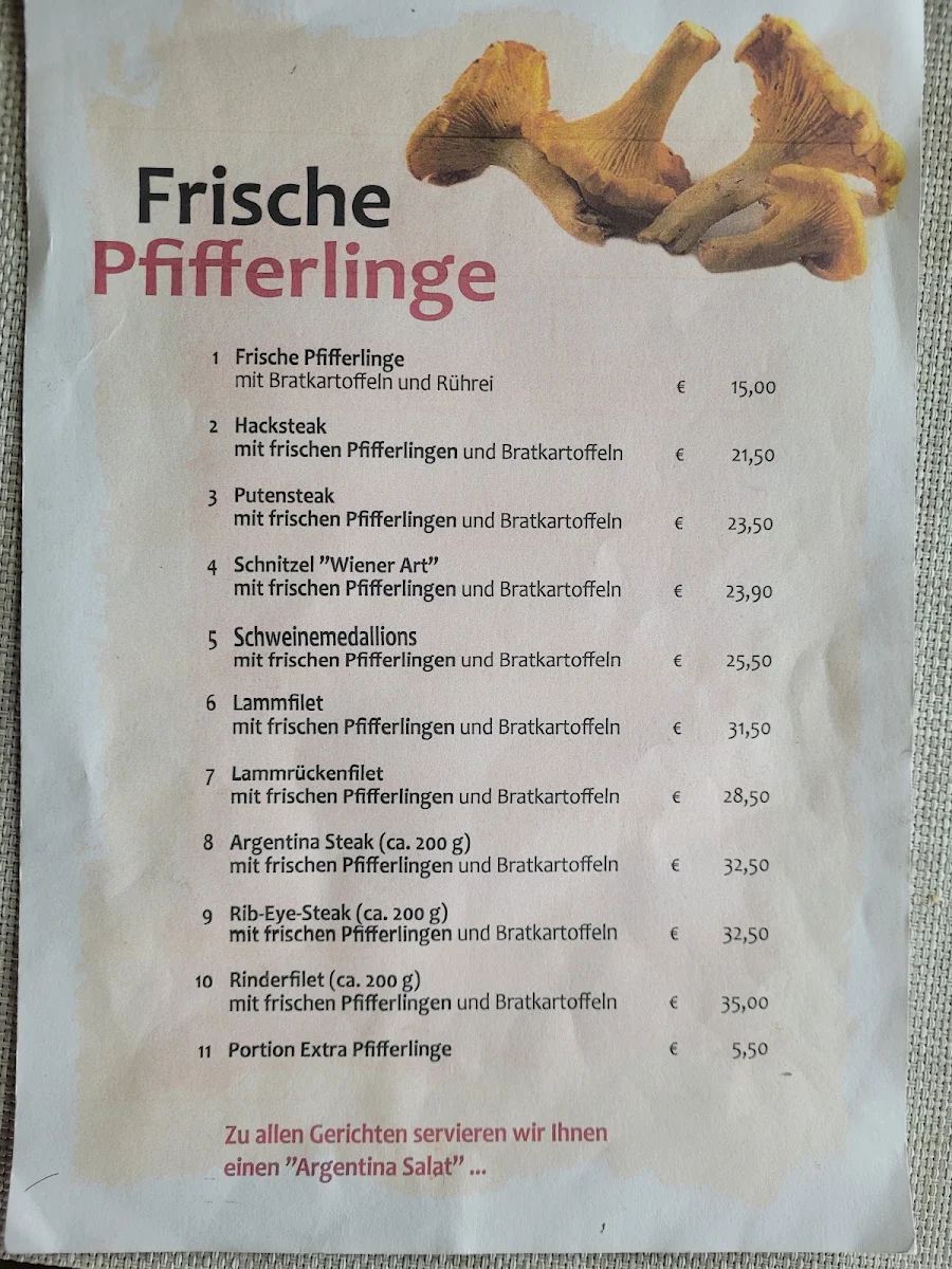Speisekarte photo 2