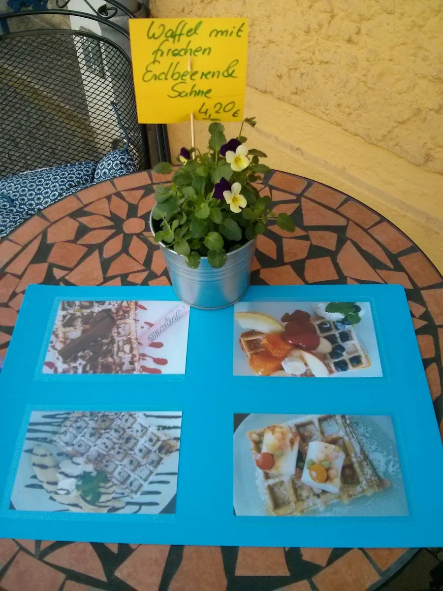 Speisekarte, Kleines Waffelhaus