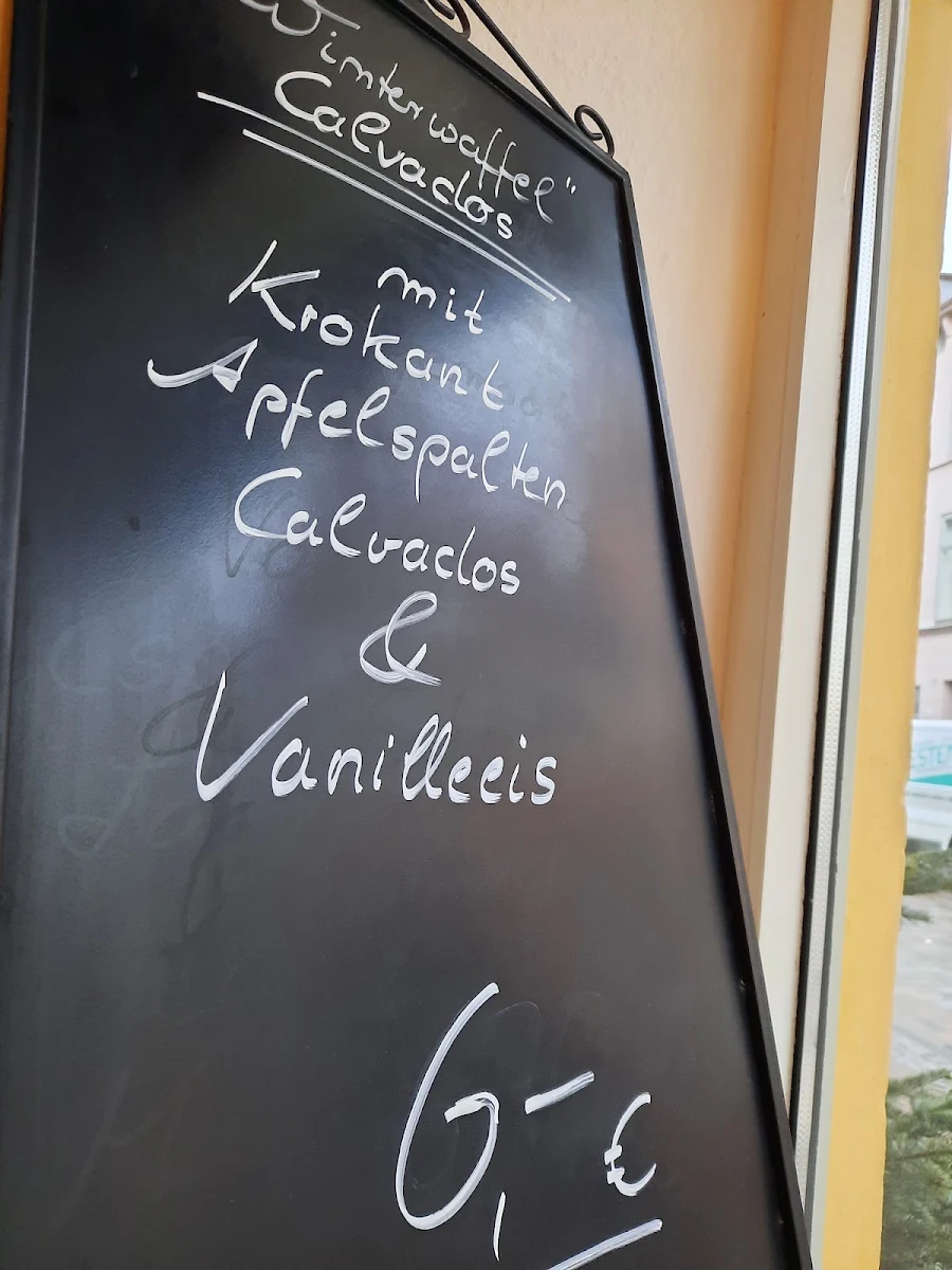 Speisekarte, Kleines Waffelhaus