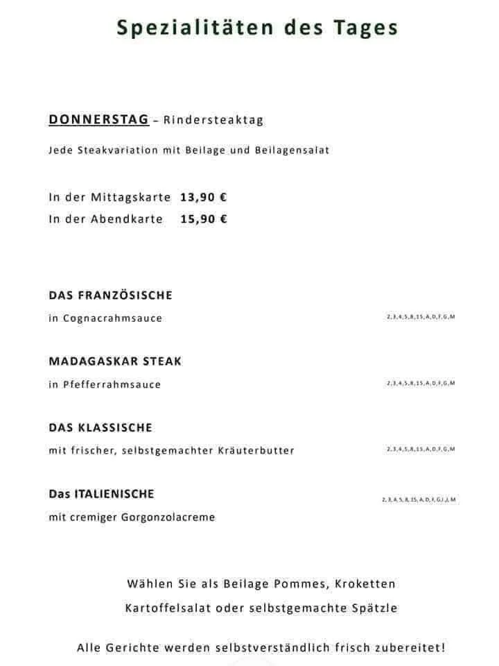 Speisekarte photo 4