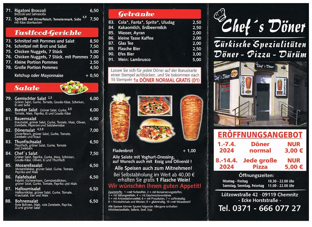 Speisekarte photo 2