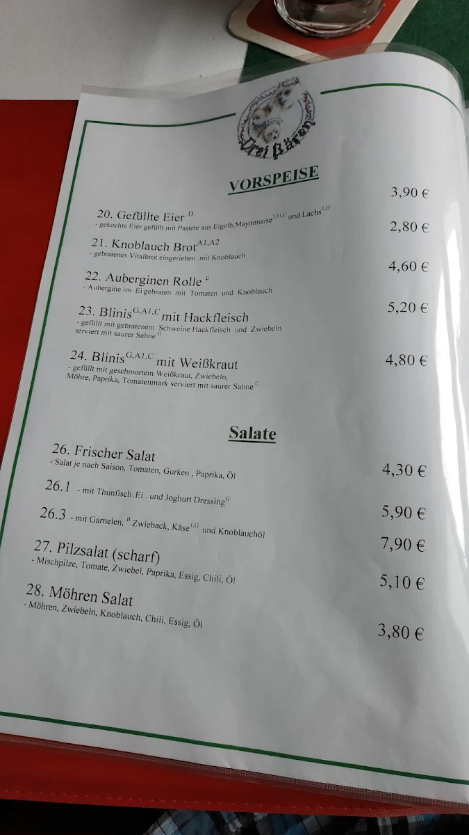 Speisekarte photo 5