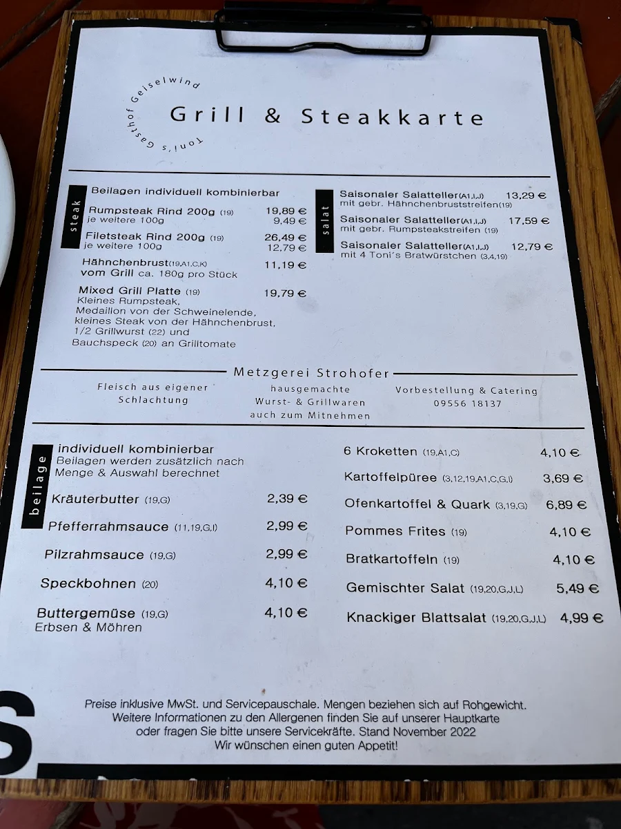 Speisekarte photo 6
