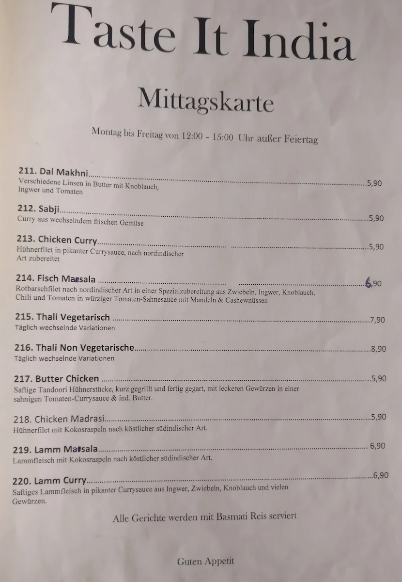 Speisekarte photo 8