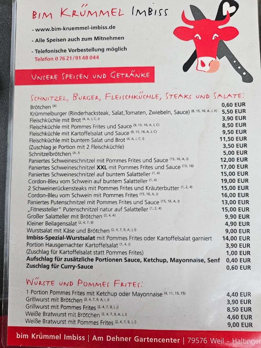 Speisekarte photo 3