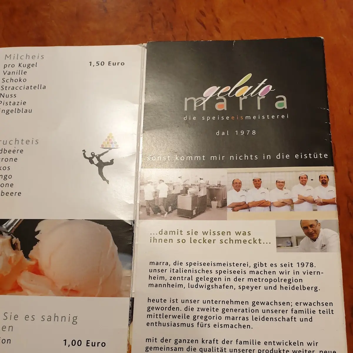 Speisekarte photo 2