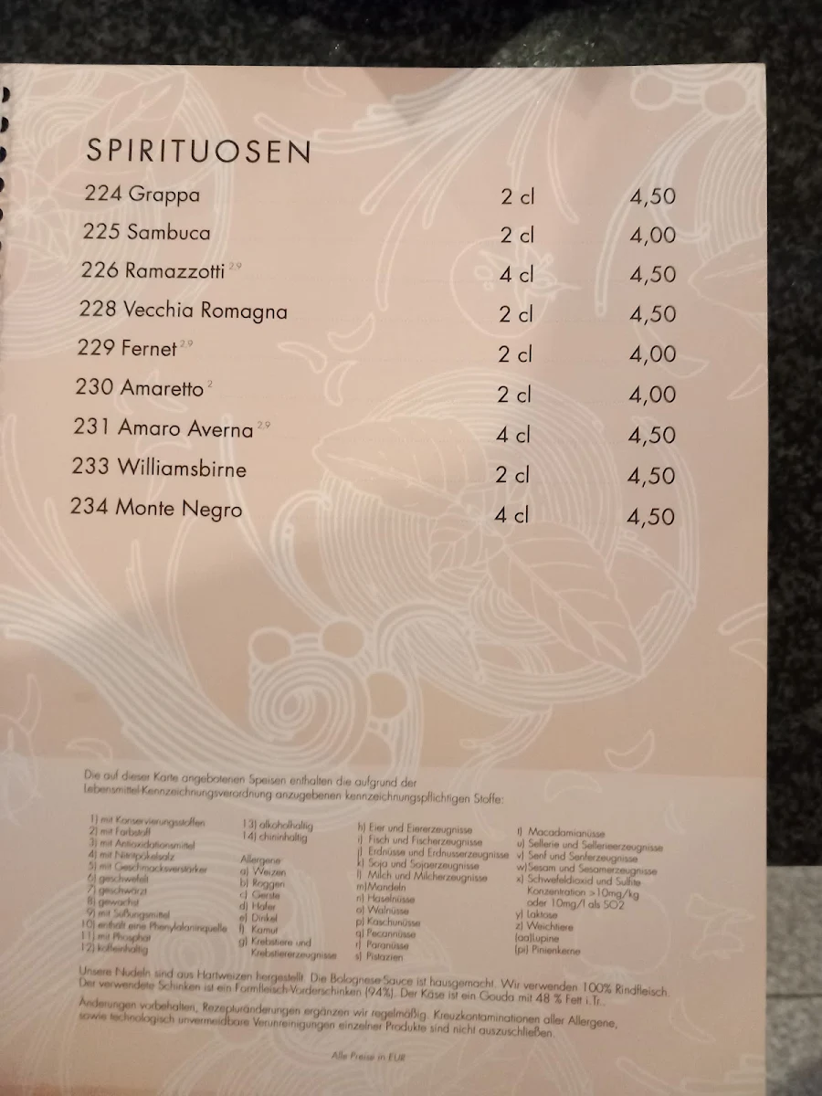 Speisekarte photo 3