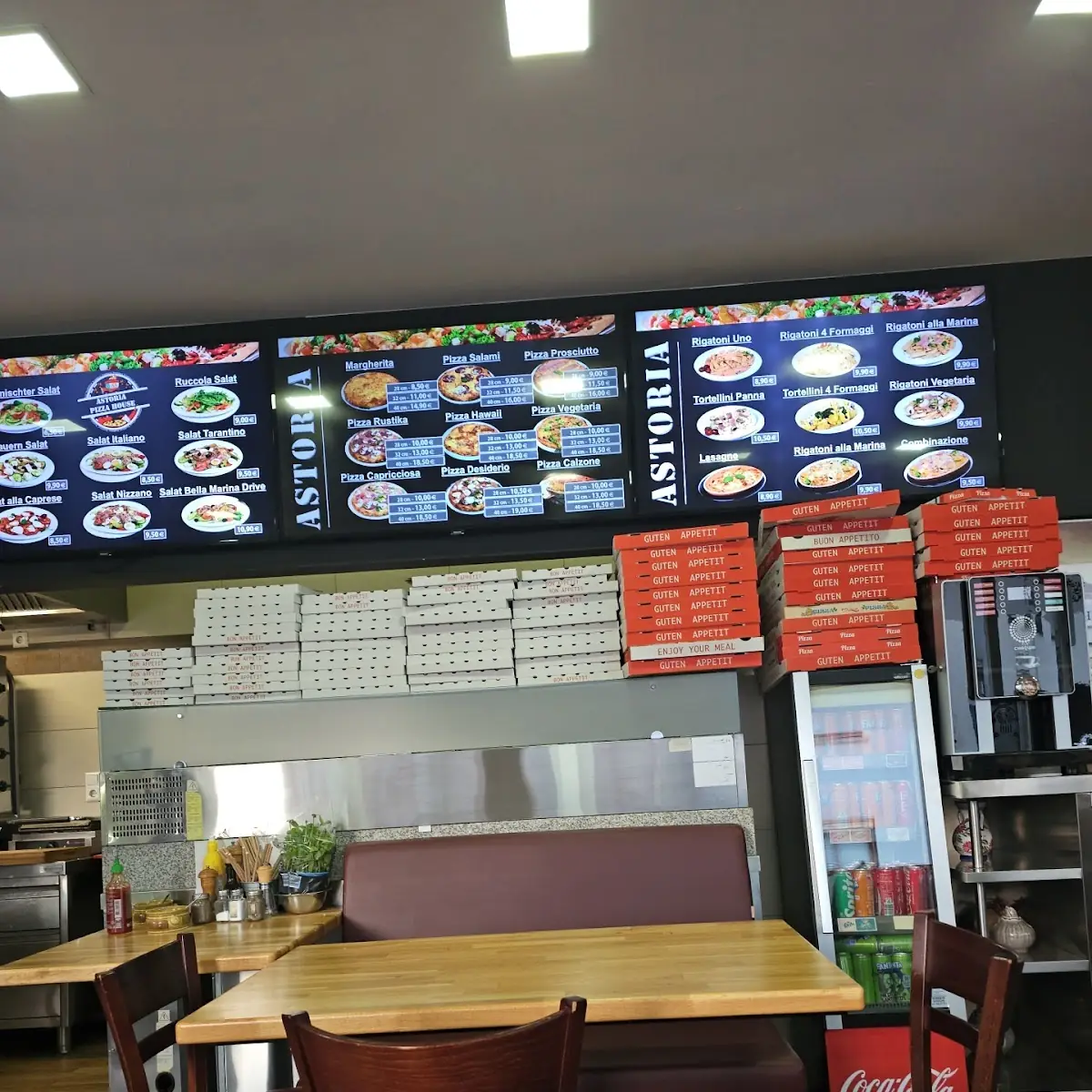 Atmosphäre, Astoria Pizza House Walldorf