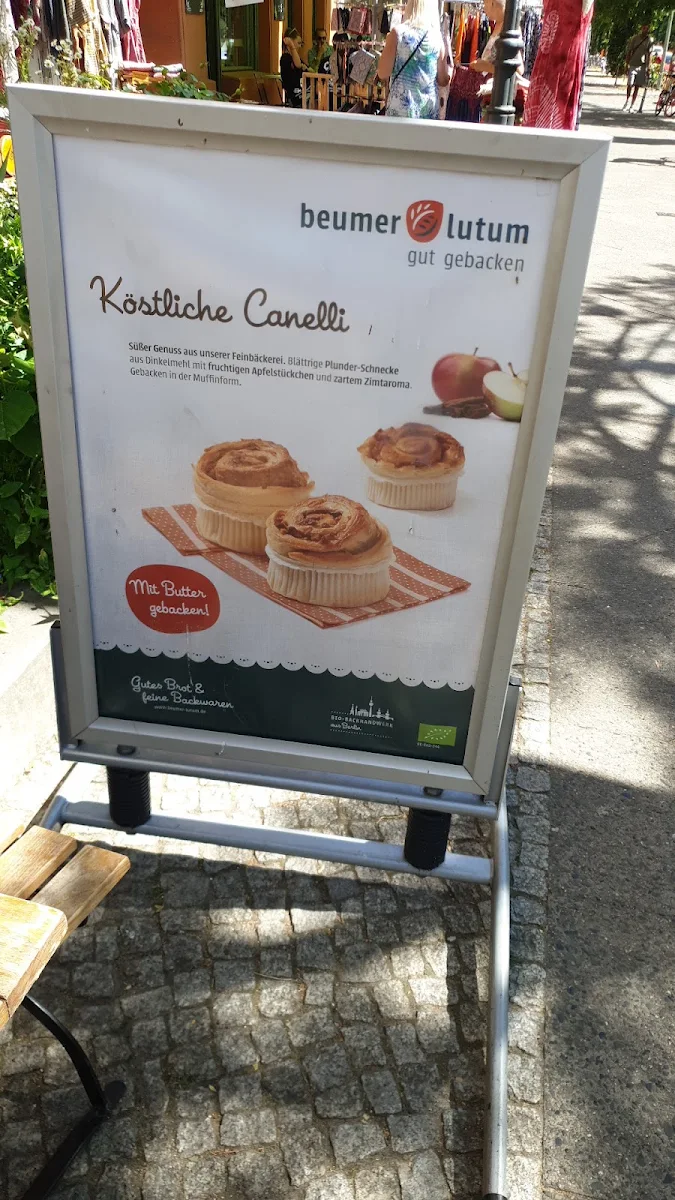 Speisekarte, Beumer & Lutum Bio Bäckerei & Café