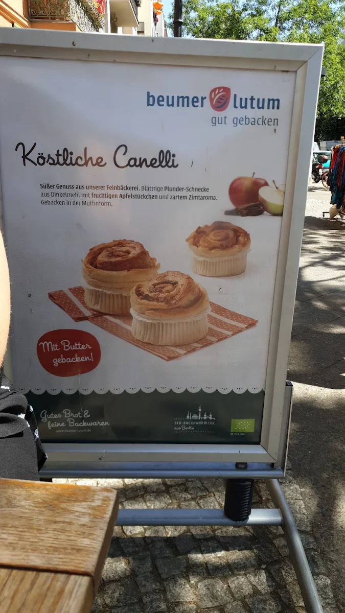 Speisekarte, Beumer & Lutum Bio Bäckerei & Café