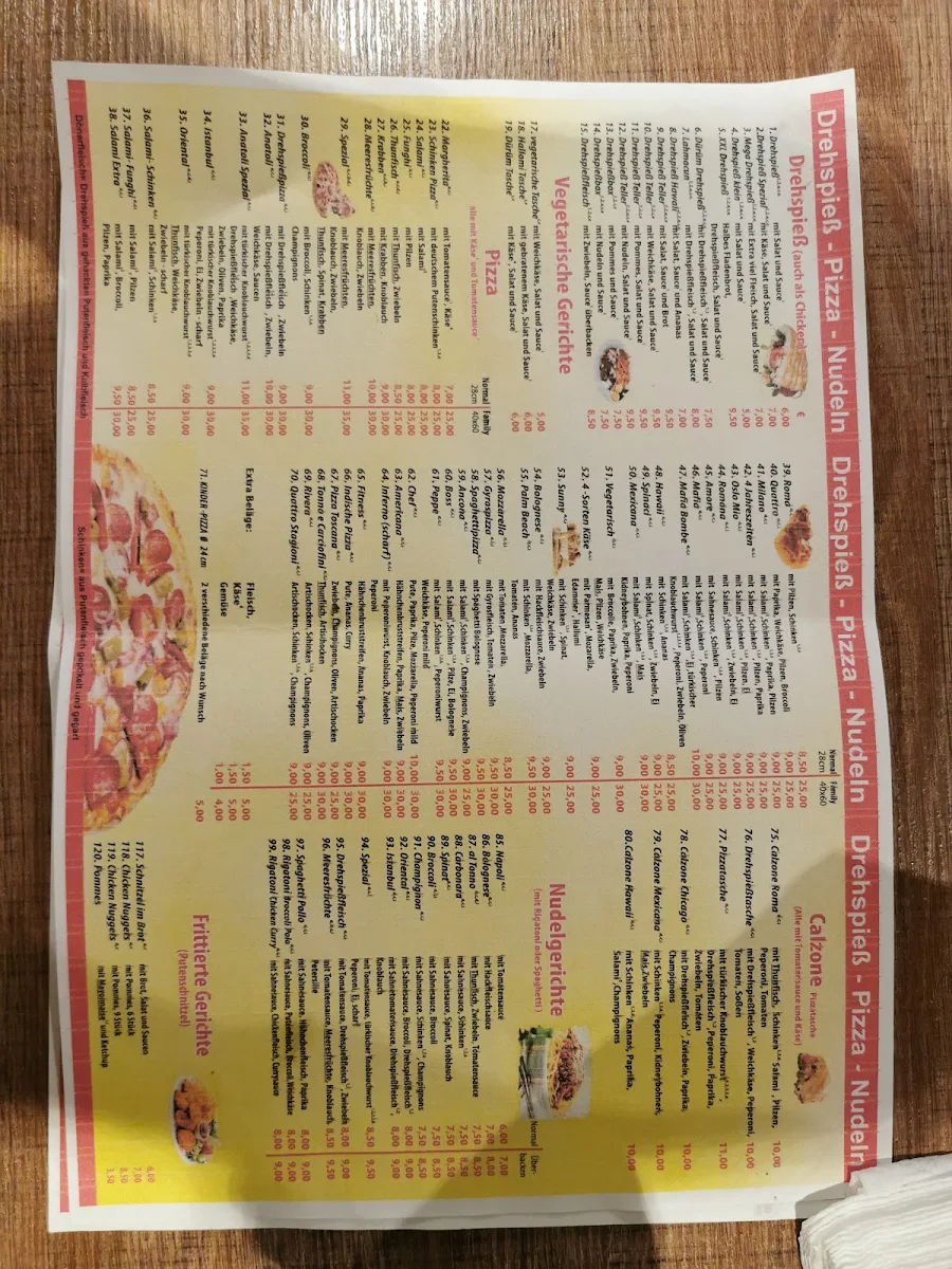 Speisekarte photo 2