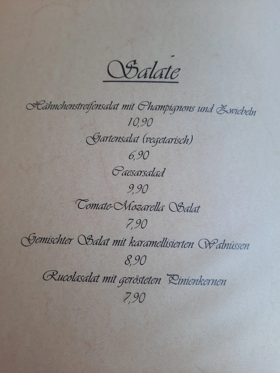 Speisekarte photo 1
