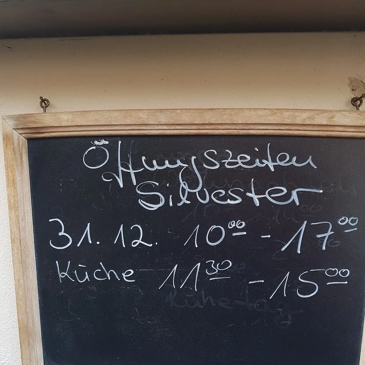 Speisekarte, Jan's Kneipe