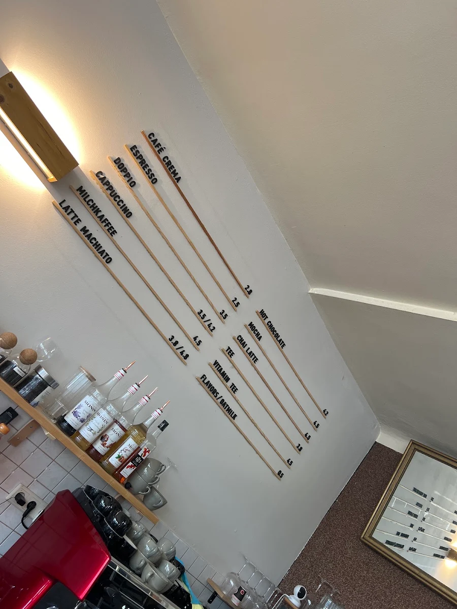 Speisekarte, Oliv'chen Kaffeehaus