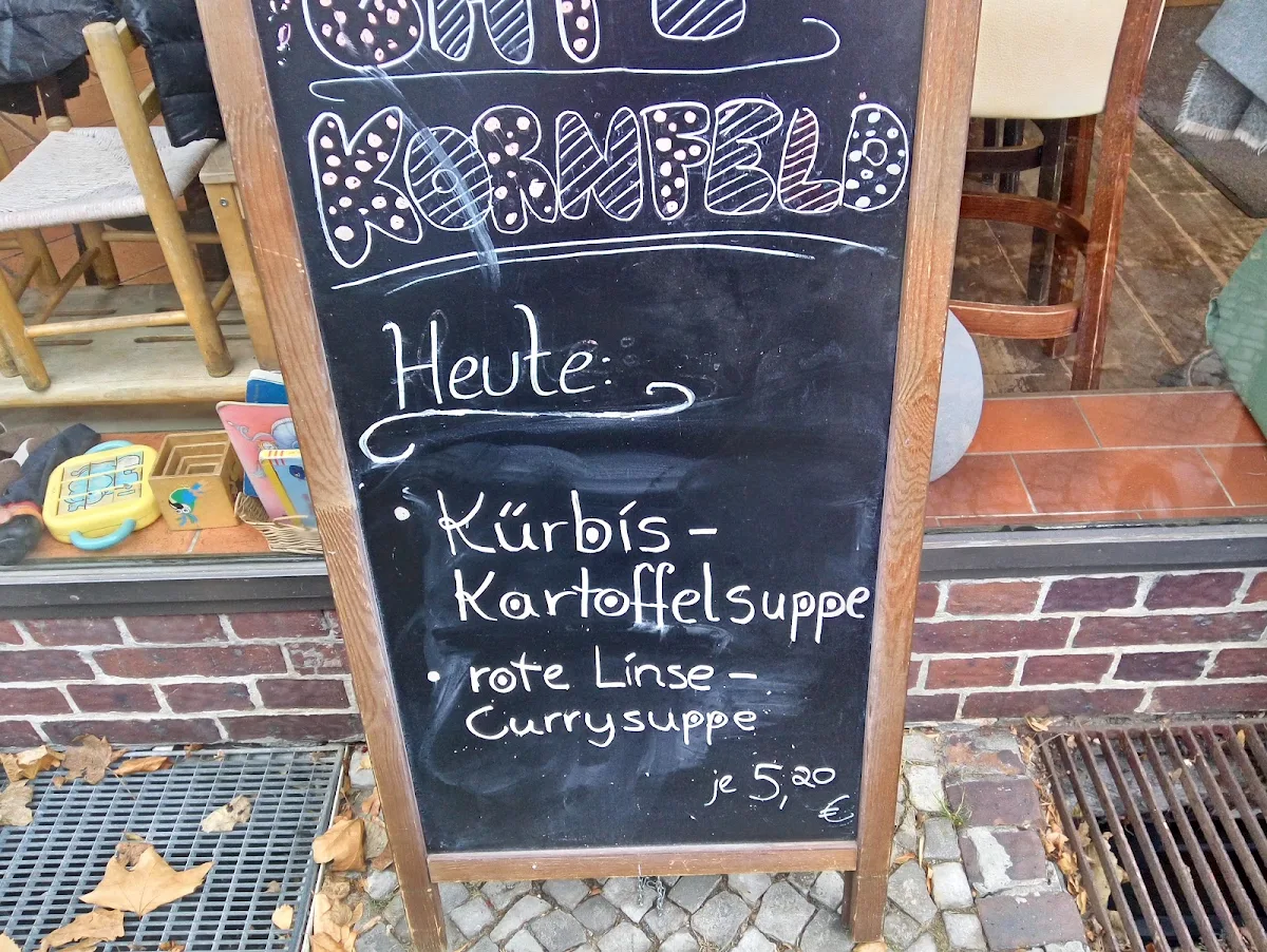 Speisekarte, Oliv'chen Kaffeehaus