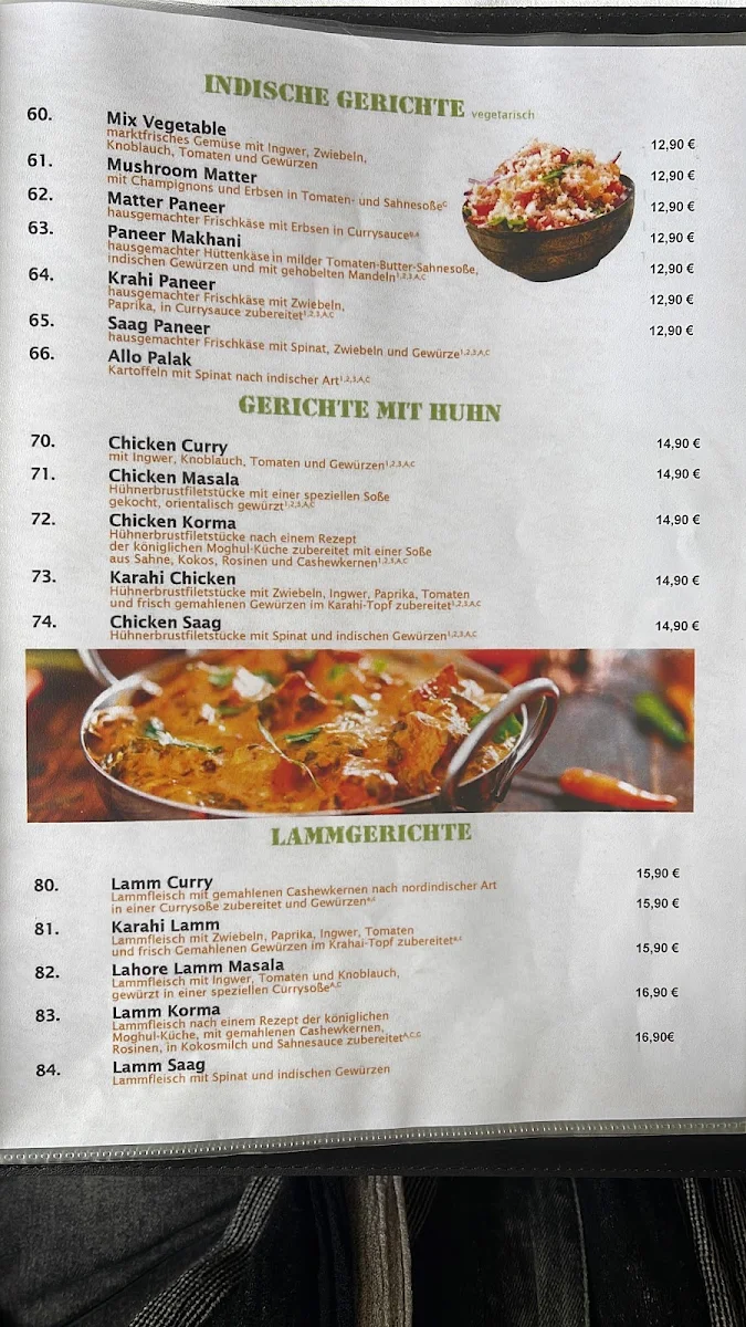 Speisekarte, Zur Giesskanne