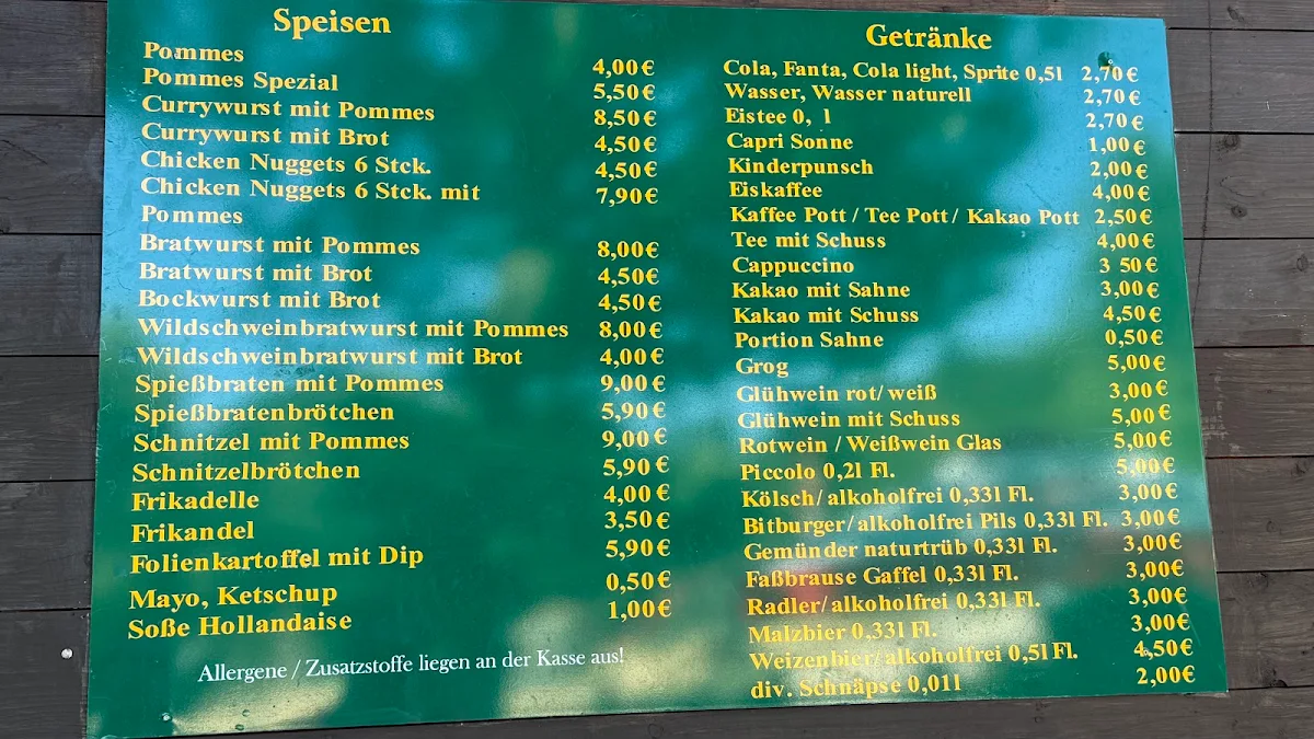 Speisekarte photo 1