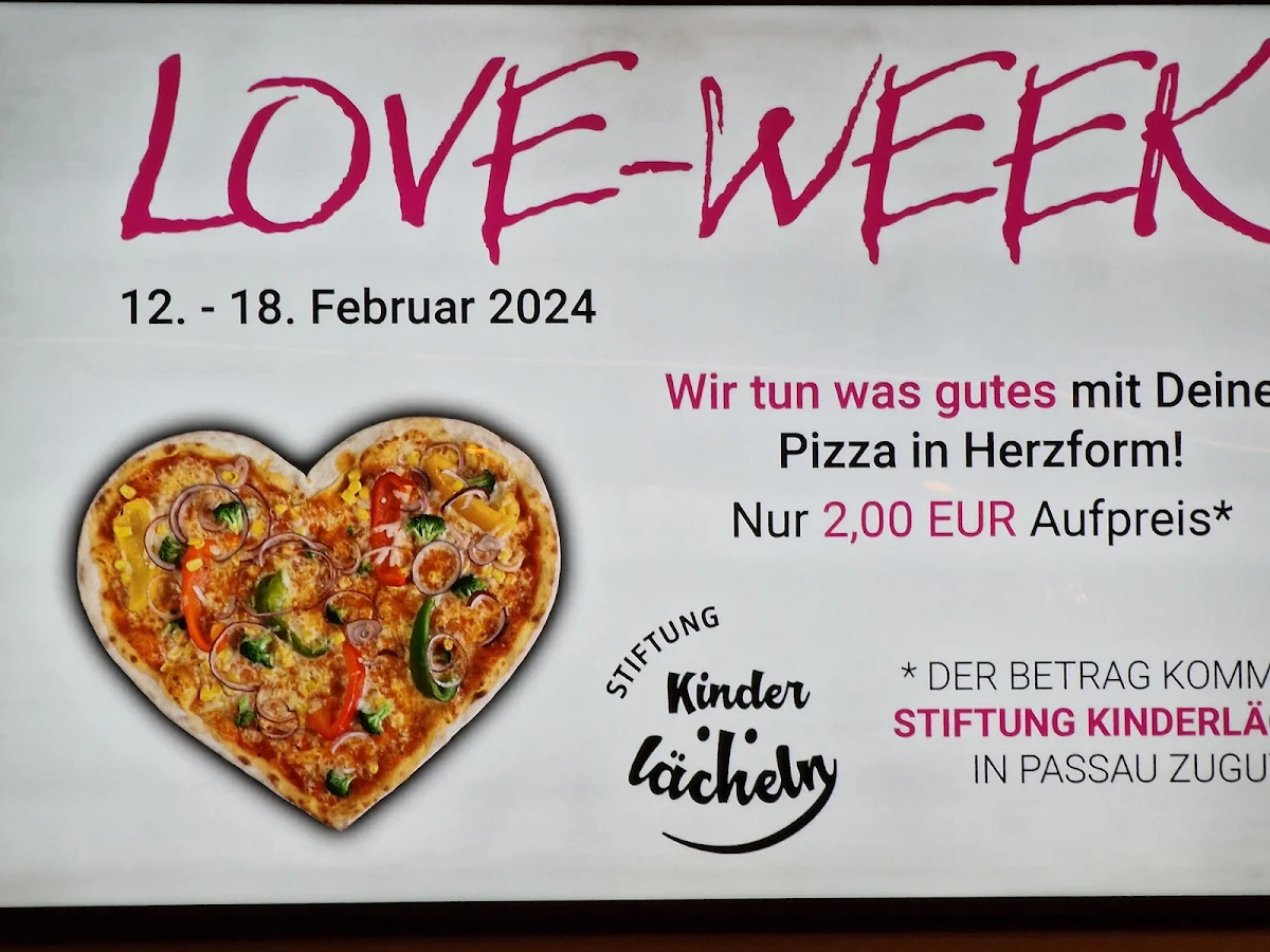 Speisekarte, PIZZALIEBE INNSTRASSE