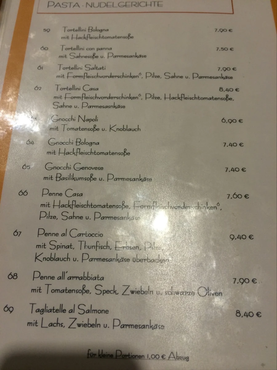 Speisekarte photo 10